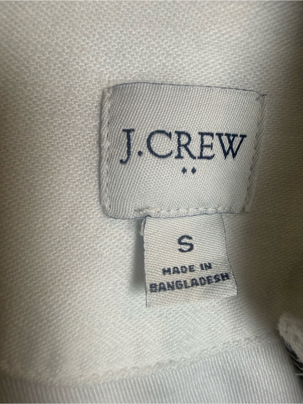 J.Crew Women’s White Cotton Utility Field Jacket Drawstring Waist Full Zip SizeS - Picture 10 of 14